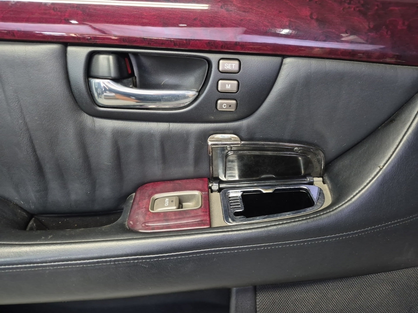 01-03 Lexus UCF30L LS430 Set of 2 Rear Door Interior Trim Cover Panel OEM