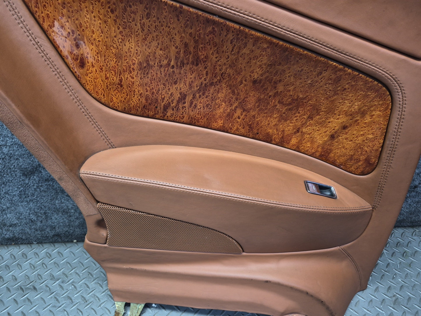 03-10 Bentley Continental GT Coupe Rear Quarter Interior Trim Cover Panel Set