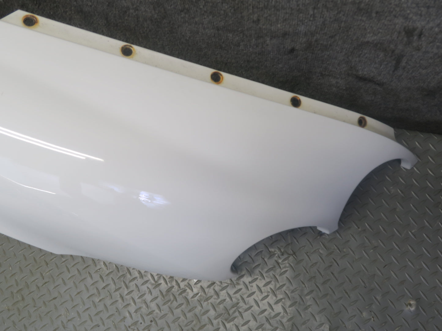03-10 Bentley Continental GT Front Right Fender Shell Cover Panel Glacier White