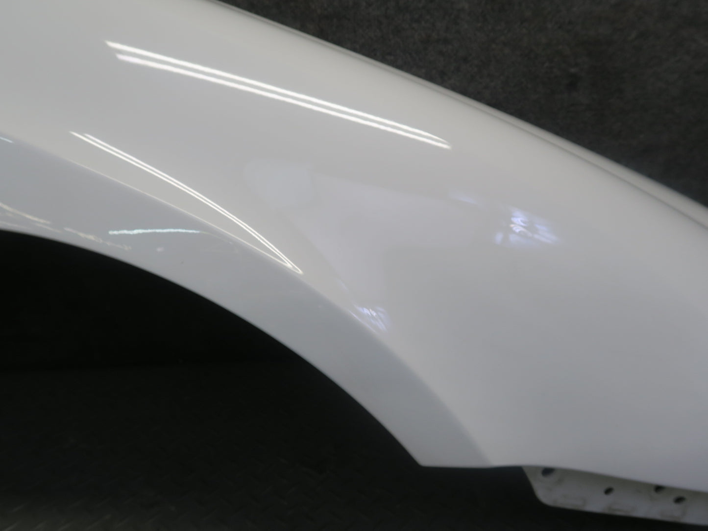 03-10 Bentley Continental GT Front Right Fender Shell Cover Panel Glacier White