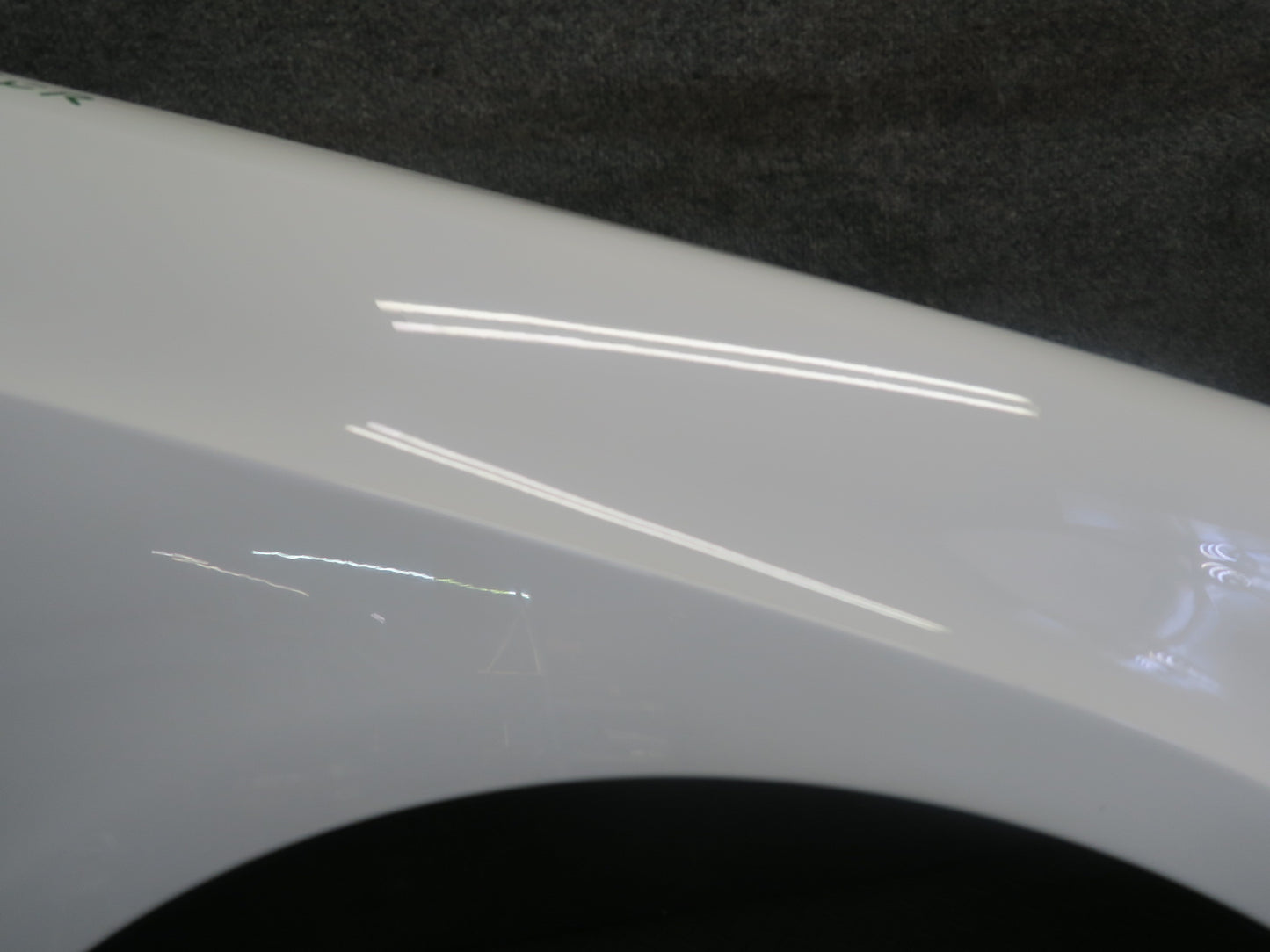 03-10 Bentley Continental GT Front Right Fender Shell Cover Panel Glacier White