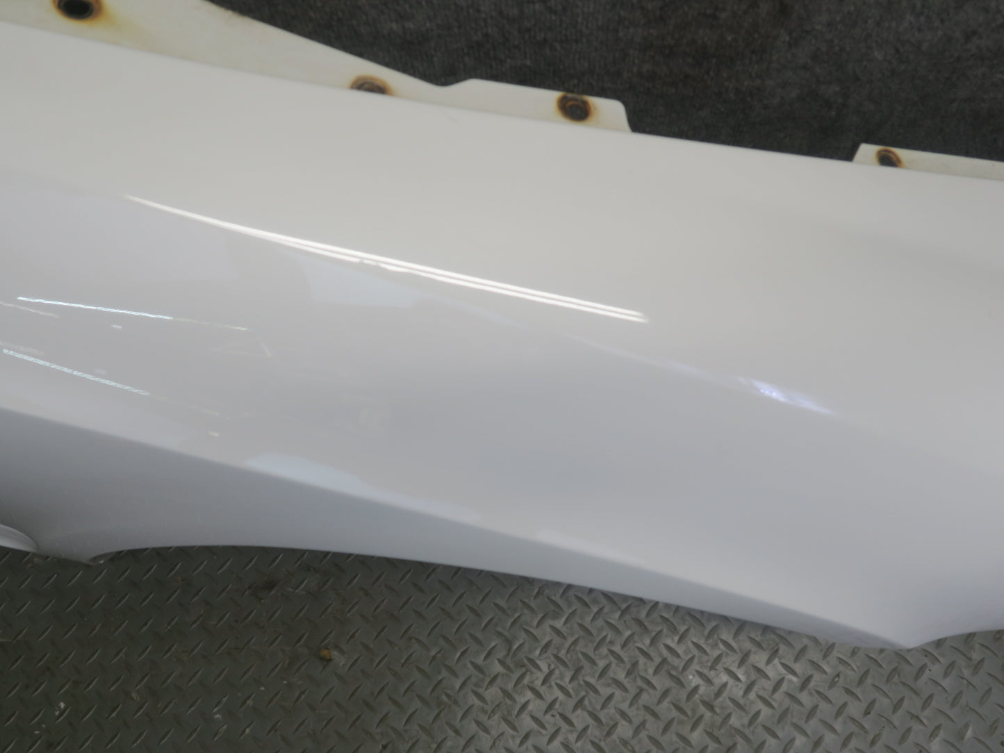 03-10 Bentley Continental GT Front Right Fender Shell Cover Panel Glacier White