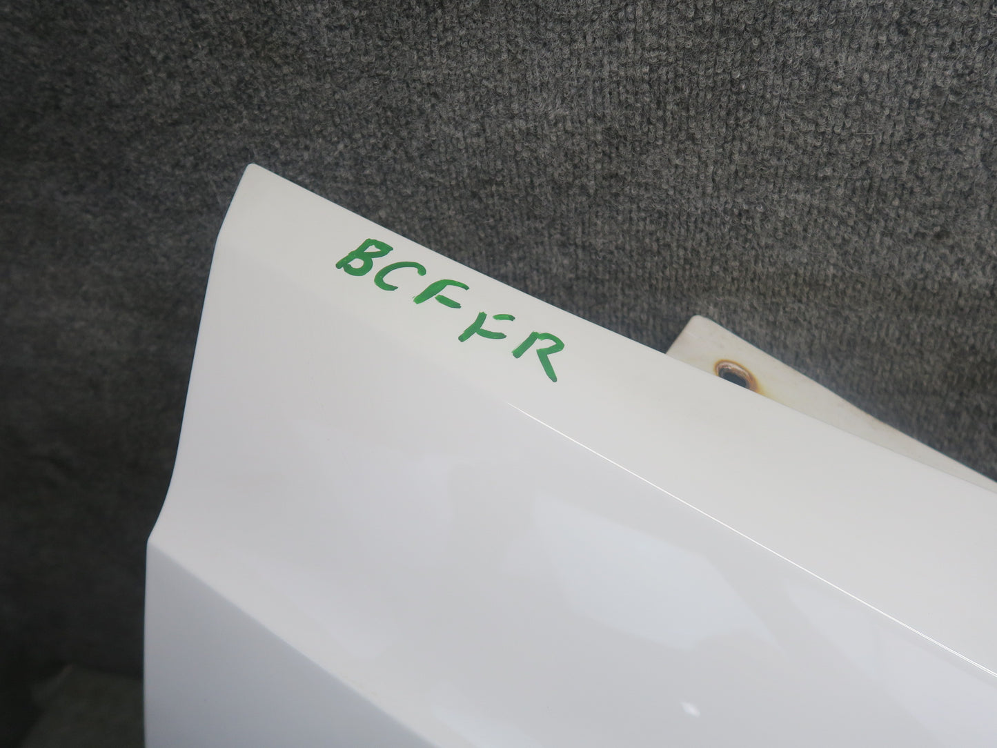 03-10 Bentley Continental GT Front Right Fender Shell Cover Panel Glacier White