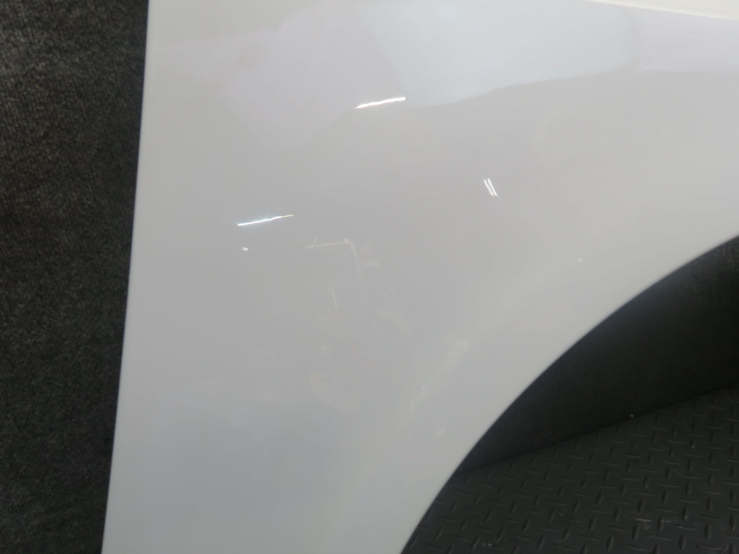 03-10 Bentley Continental GT Front Right Fender Shell Cover Panel Glacier White