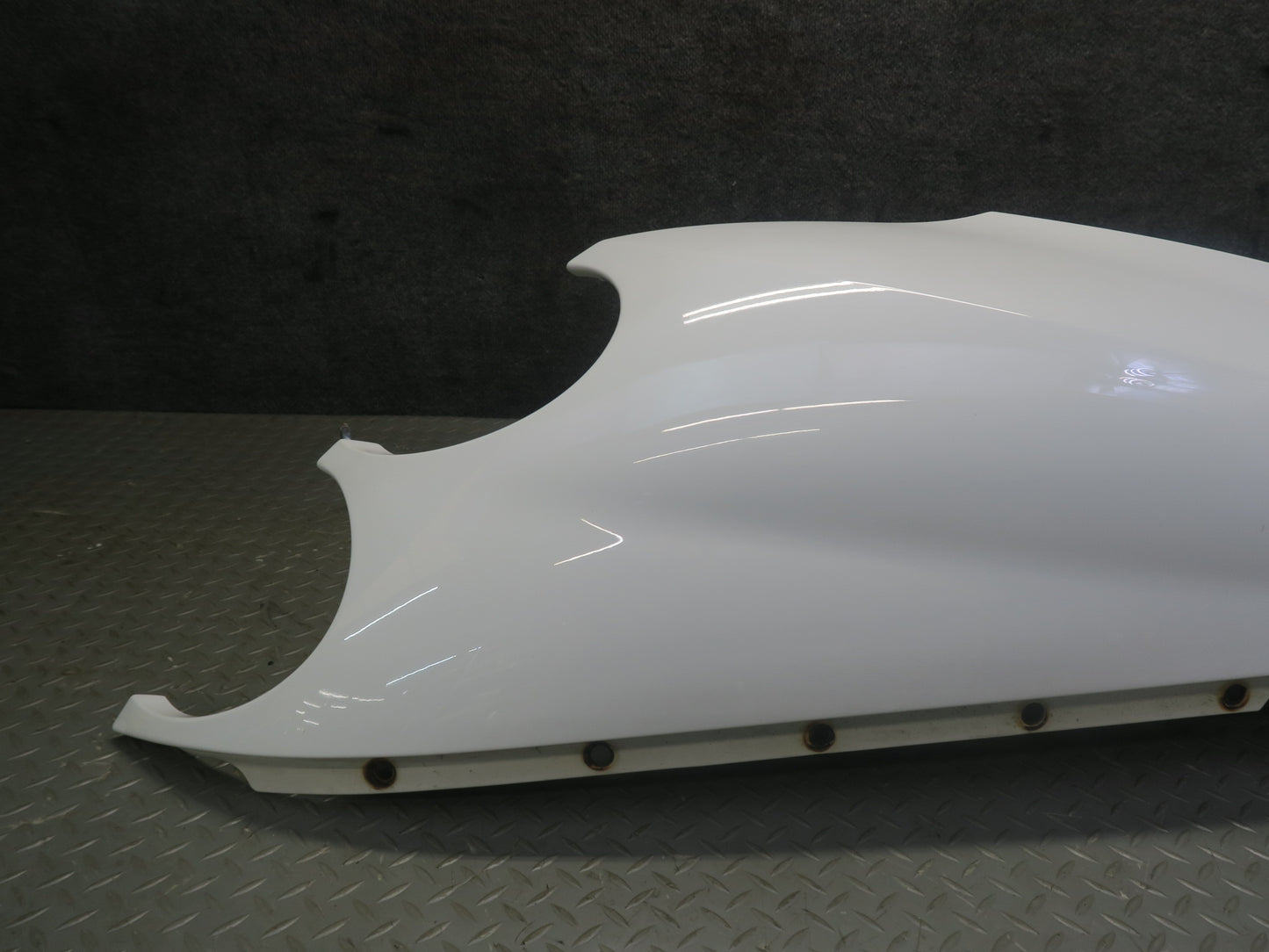 03-10 Bentley Continental GT Front Right Fender Shell Cover Panel Glacier White