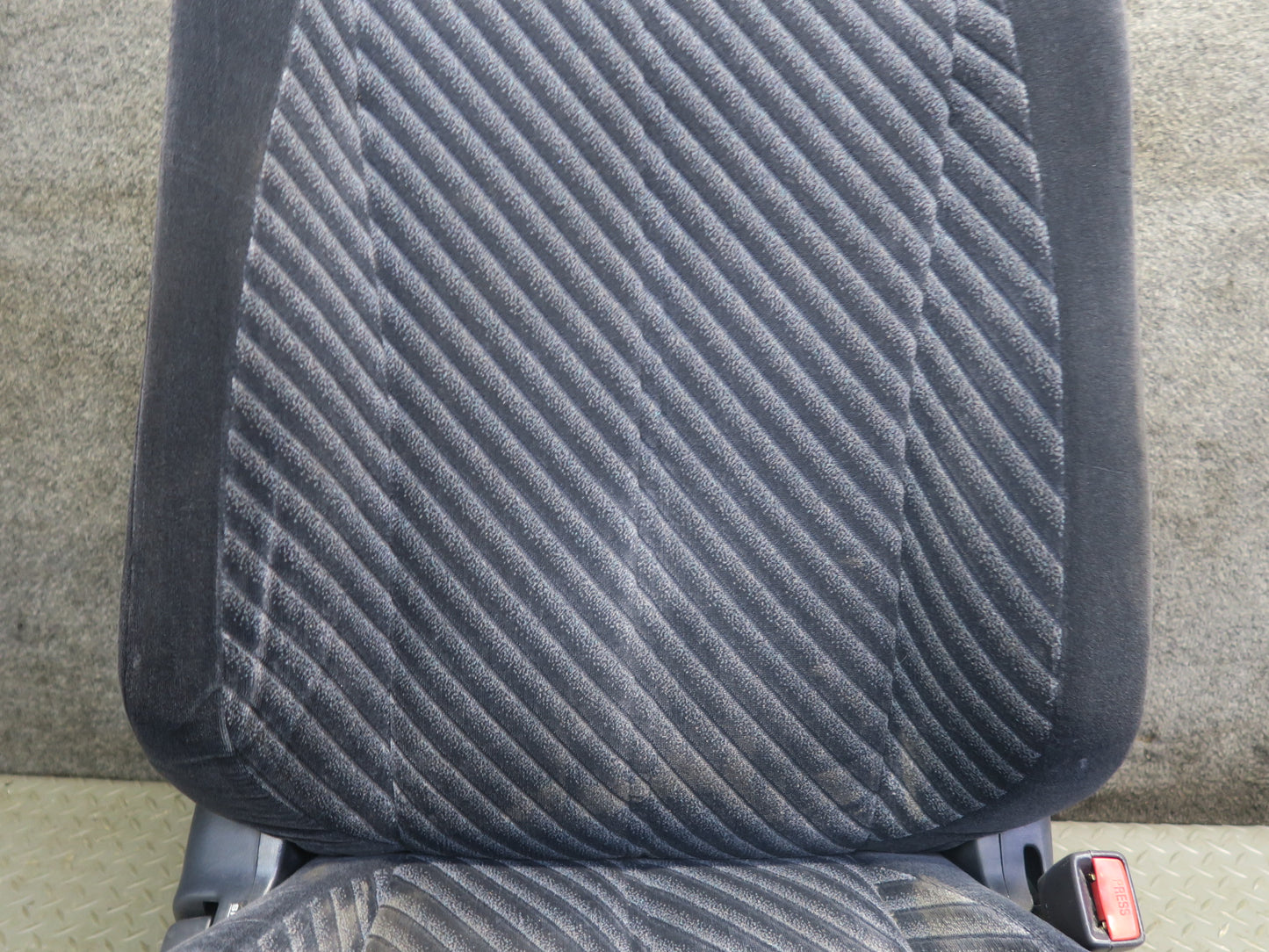 96-98 Toyota MARK2 JZX100 Tourer Front Cloth Seat w Trim Set 37k Miles Damaged
