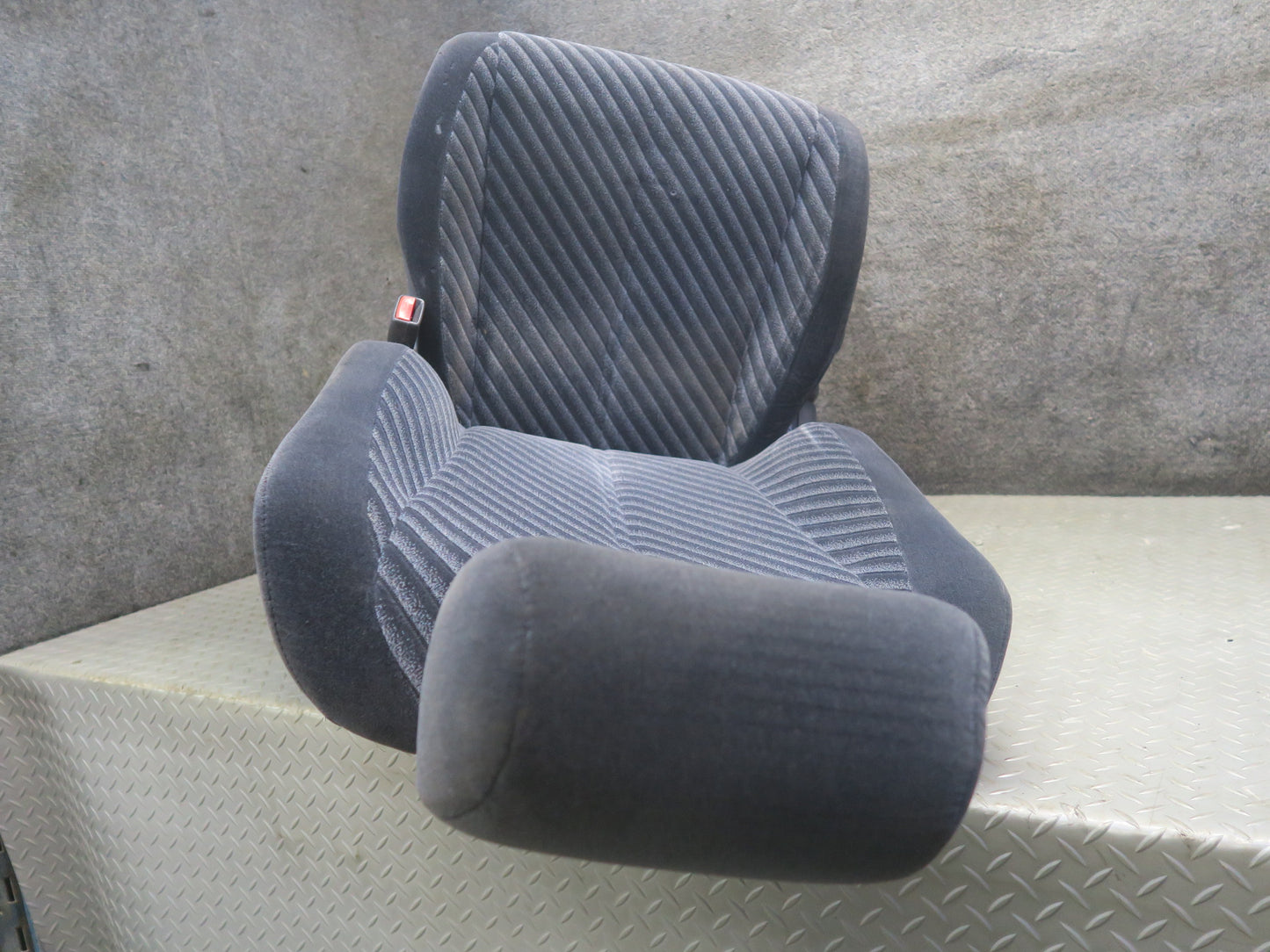 96-98 Toyota MARK2 JZX100 Tourer Front Cloth Seat w Trim Set 37k Miles Damaged