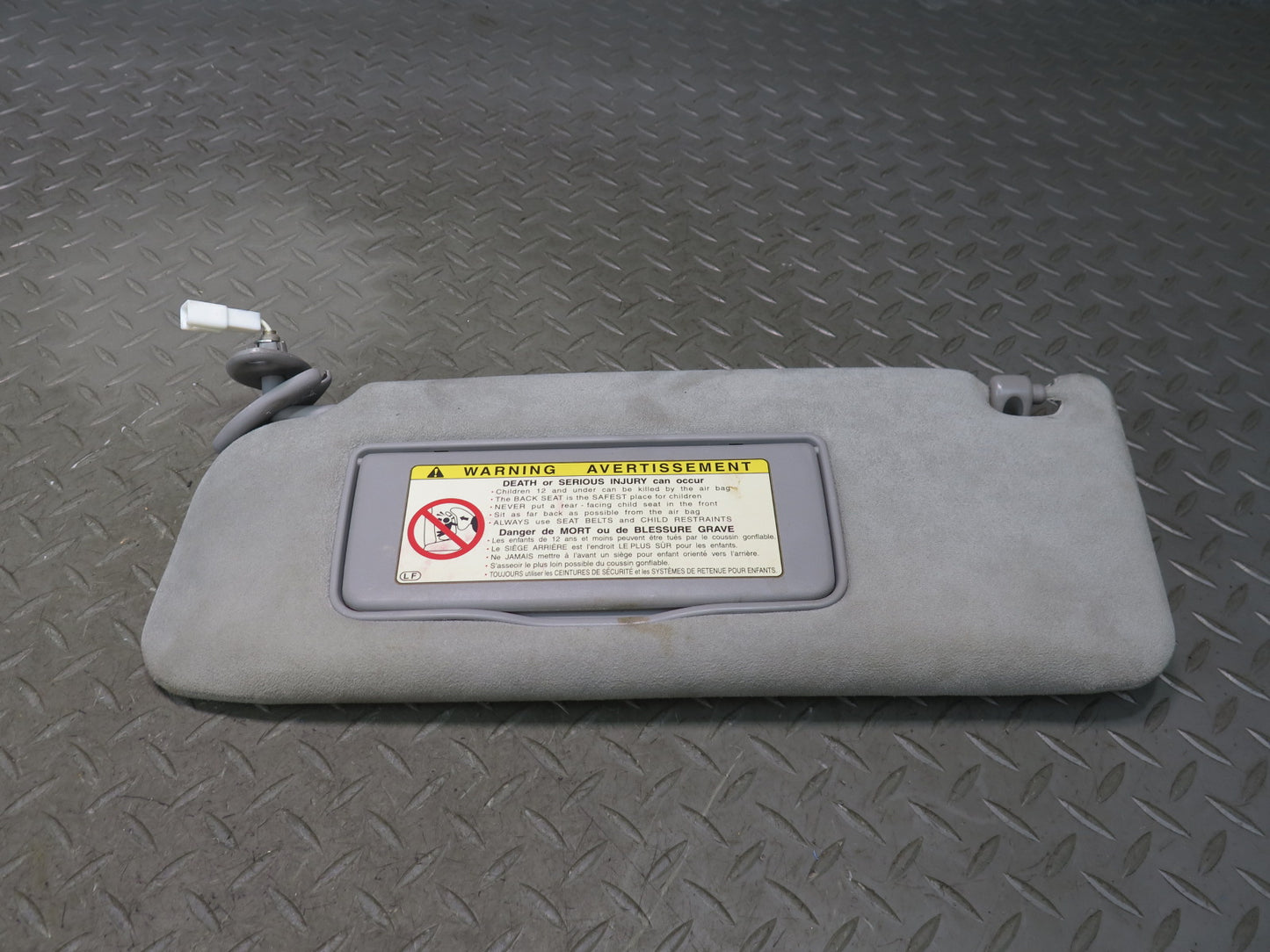 01-06 Lexus UCF30L LS430 Set of 2 Front Left & Right Sun Visor OEM
