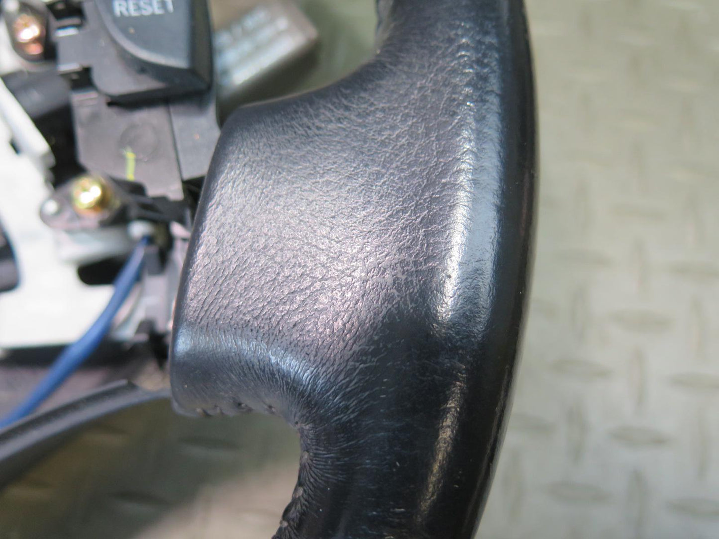 01-03 Lexus UCF30L LS430 Leather RED Wood Steering w Controls Switch OEM