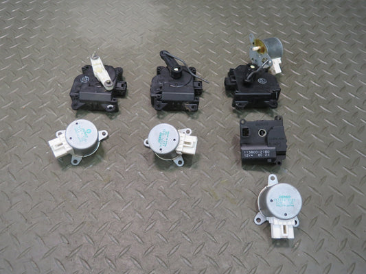 01-06 Lexus UCF30L LS430 Set of 7 A/C Heater Flap Door Actuator Motor OEM