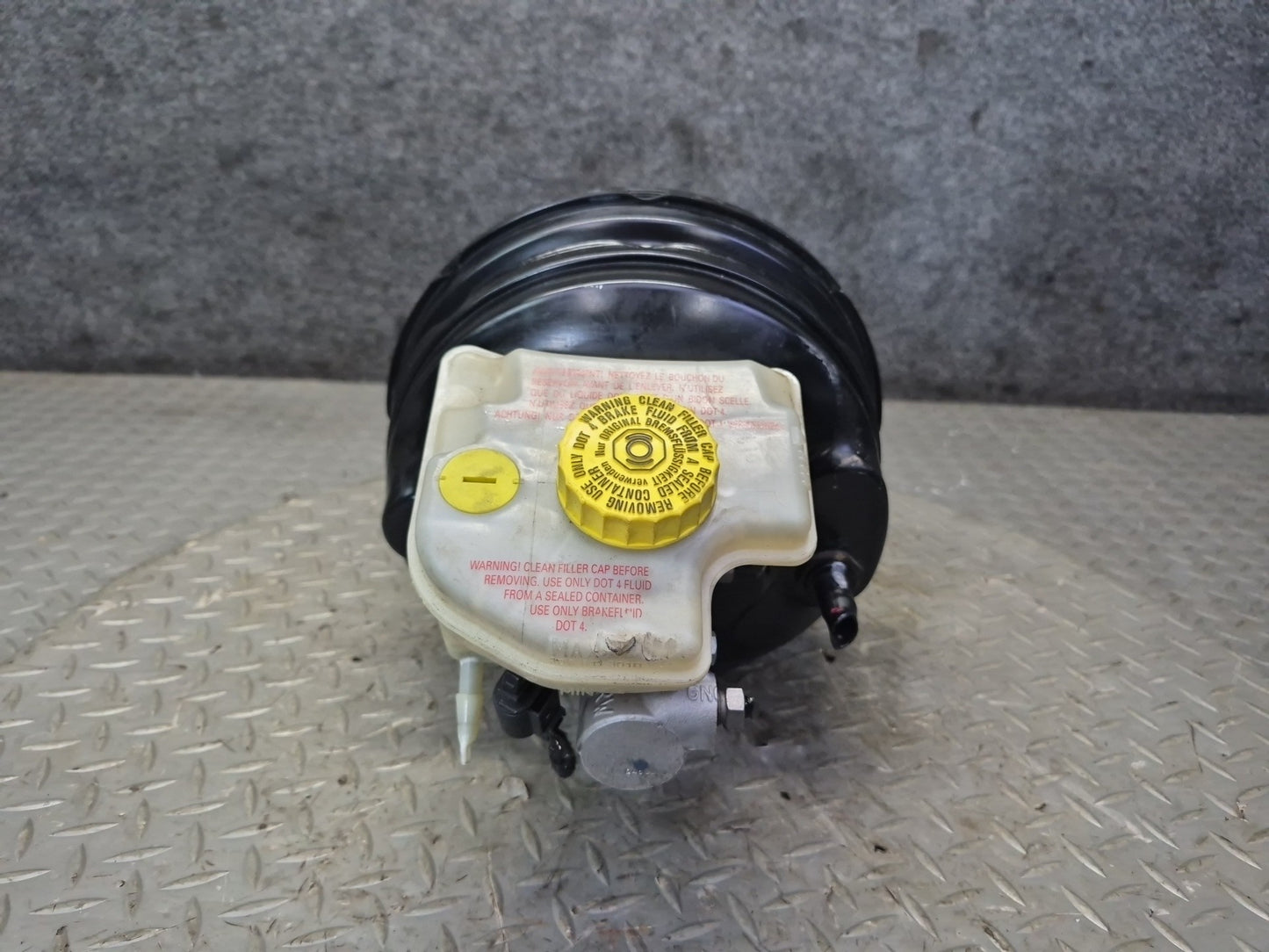 03-10 Bentley Continental GT Brake Master Cylinder Booster Fluid Reservoir Tank