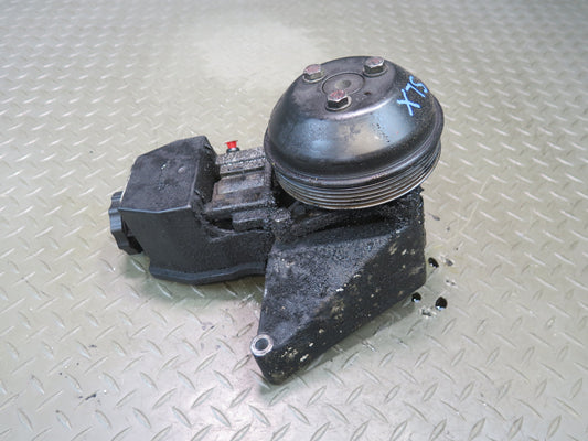 96-98 Mercedes R129 SL500 Power Steering Pump w Support Bracket OEM
