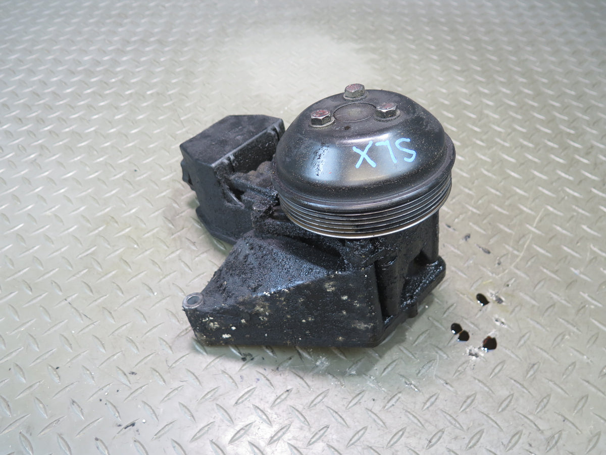 96-98 Mercedes R129 SL500 Power Steering Pump w Support Bracket OEM