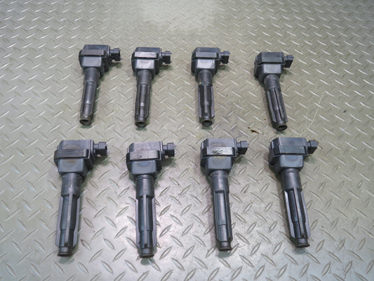 96-02 Mercedes R129 Sl-class Set of 8 Ignition Coil Spark Plug 0001587203 OEM