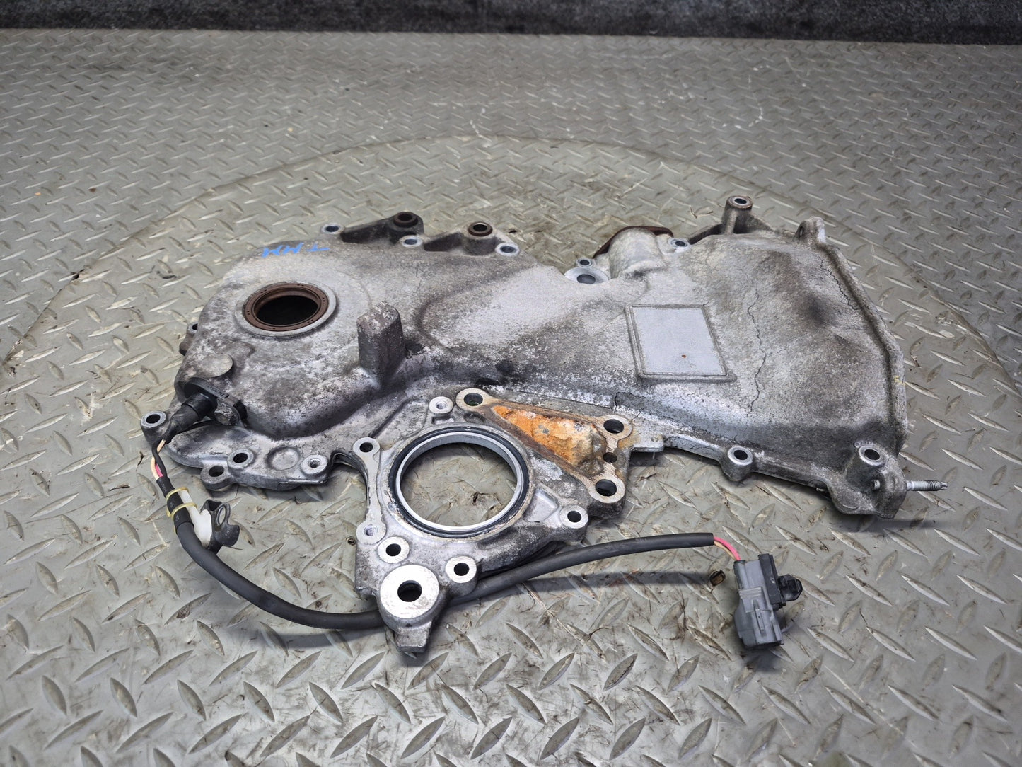 00-02 Toyota ZZW30L MR2 Spyder 1.8L 1ZZFE Engine Motor Timing Plate Cover OEM