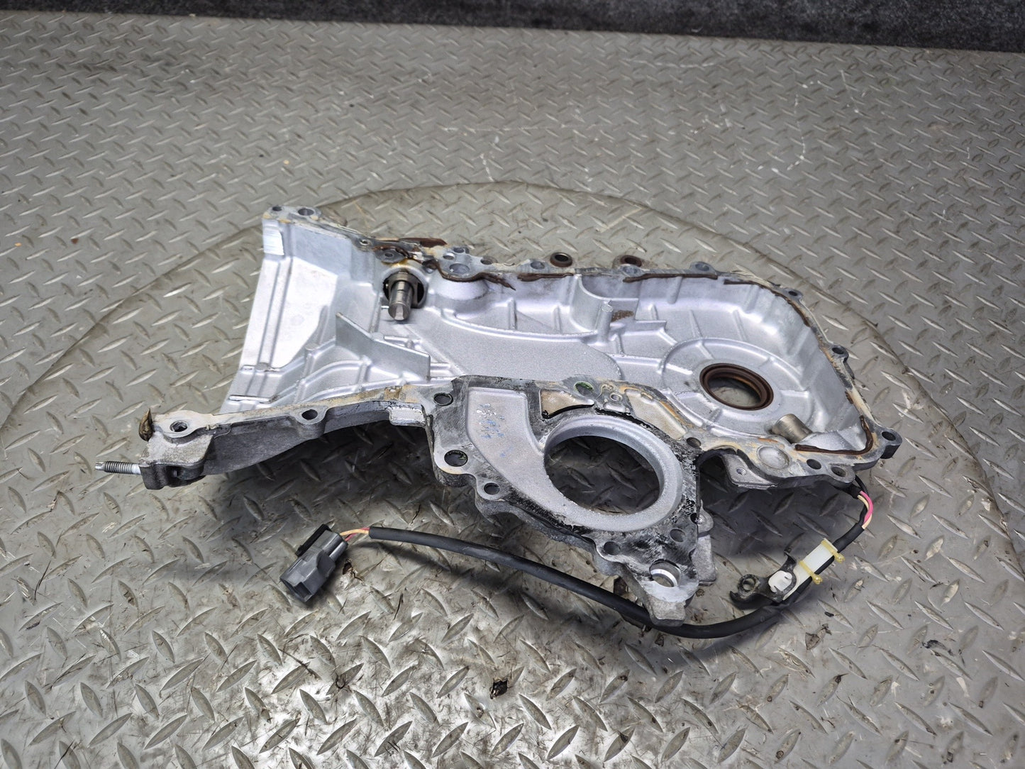 00-02 Toyota ZZW30L MR2 Spyder 1.8L 1ZZFE Engine Motor Timing Plate Cover OEM