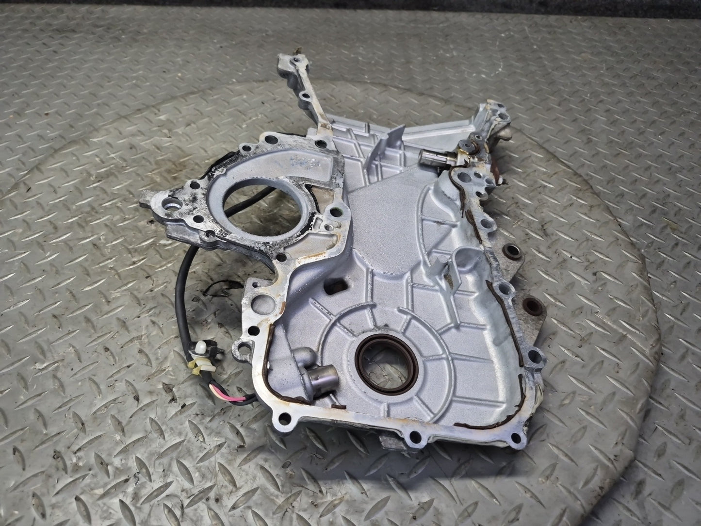 00-02 Toyota ZZW30L MR2 Spyder 1.8L 1ZZFE Engine Motor Timing Plate Cover OEM