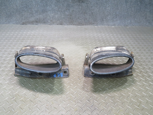 03-10 Bentley Continental GT Rear Left & Right Exhaust Muffler Tips Set of 2