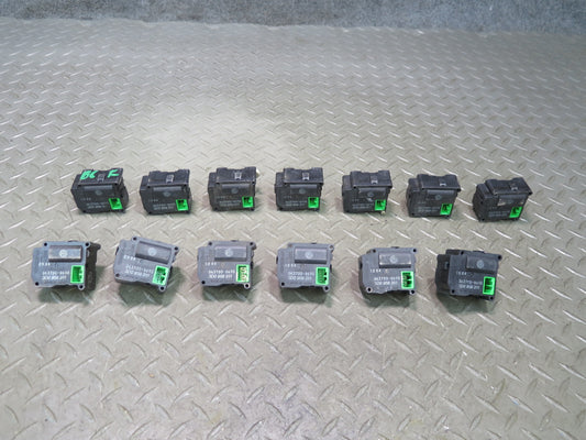 03-10 Bentley Continental GT A/C Heater Flap Door Actuator Servo Motor Set of 13