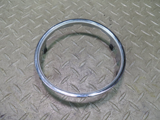 03-10 Bentley Continental GT Center Console Chrome Ring Trim Bezel Panel