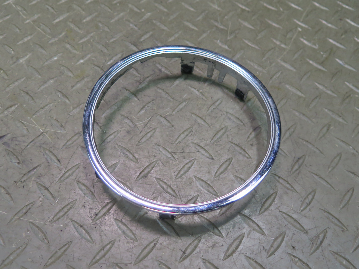 03-10 Bentley Continental GT Center Console Chrome Ring Trim Bezel Panel