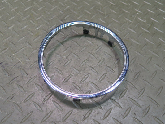 03-10 Bentley Continental GT Center Console Chrome Ring Trim Bezel Panel