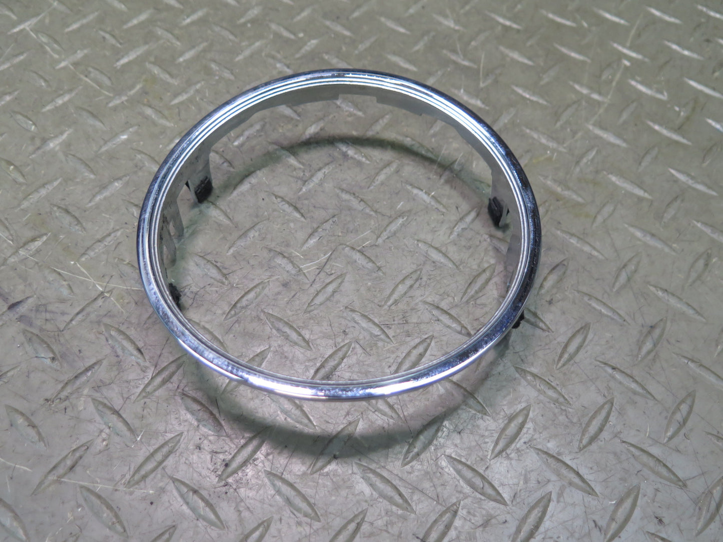 03-10 Bentley Continental GT Center Console Chrome Ring Trim Bezel Panel
