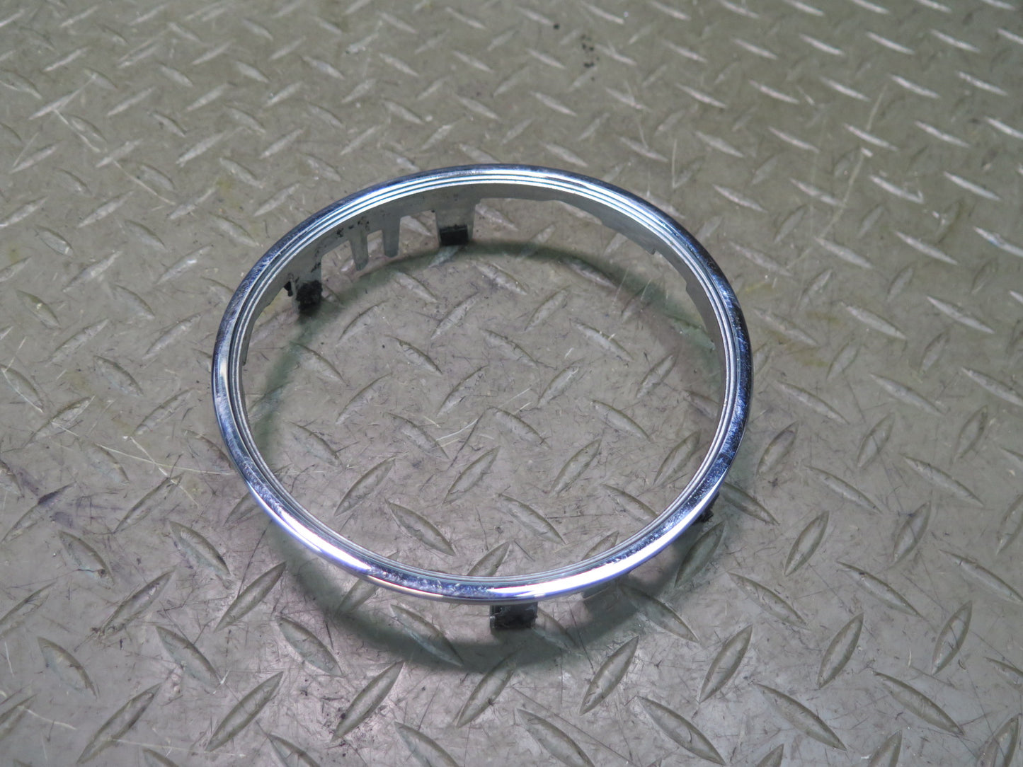 03-10 Bentley Continental GT Center Console Chrome Ring Trim Bezel Panel