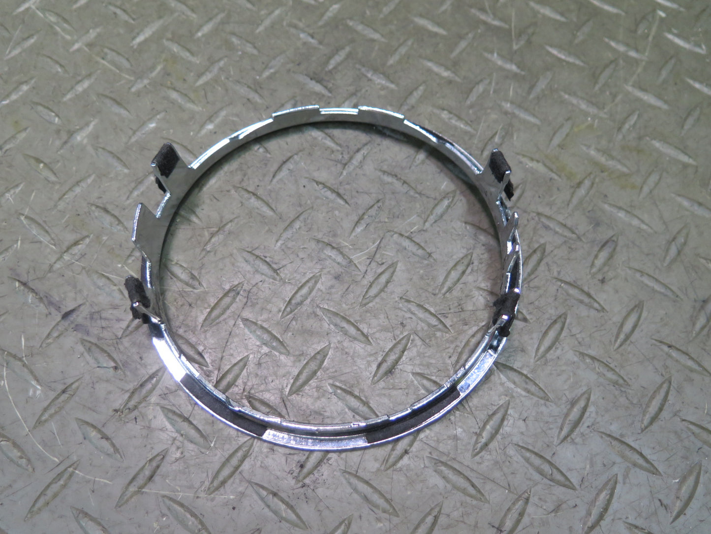 03-10 Bentley Continental GT Center Console Chrome Ring Trim Bezel Panel