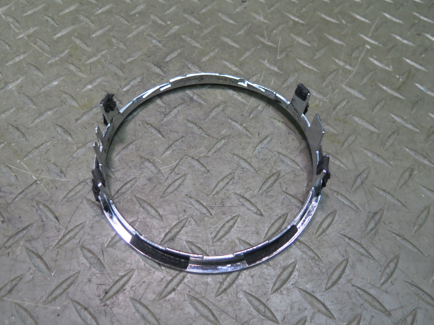03-10 Bentley Continental GT Center Console Chrome Ring Trim Bezel Panel