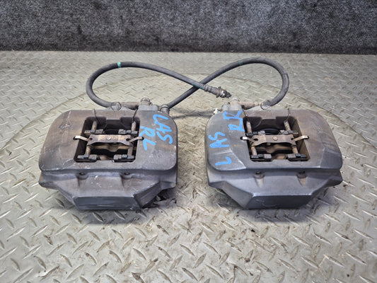 07-17 Lexus UVF46L LS600h LS460 AWD Rear Left & Right Brake Caliper Set OEM