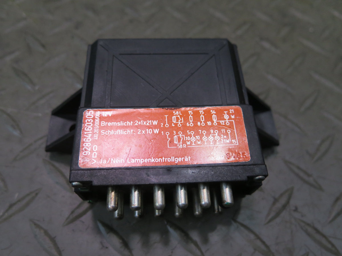 1985-1986 Porsche 928 Bulb Lamp Light Control Unit Module VDO 92864160305