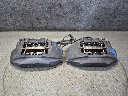 07-17 Lexus UVF46L LS600h LS460 AWD Front Left & Right Brake Caliper Set OEM