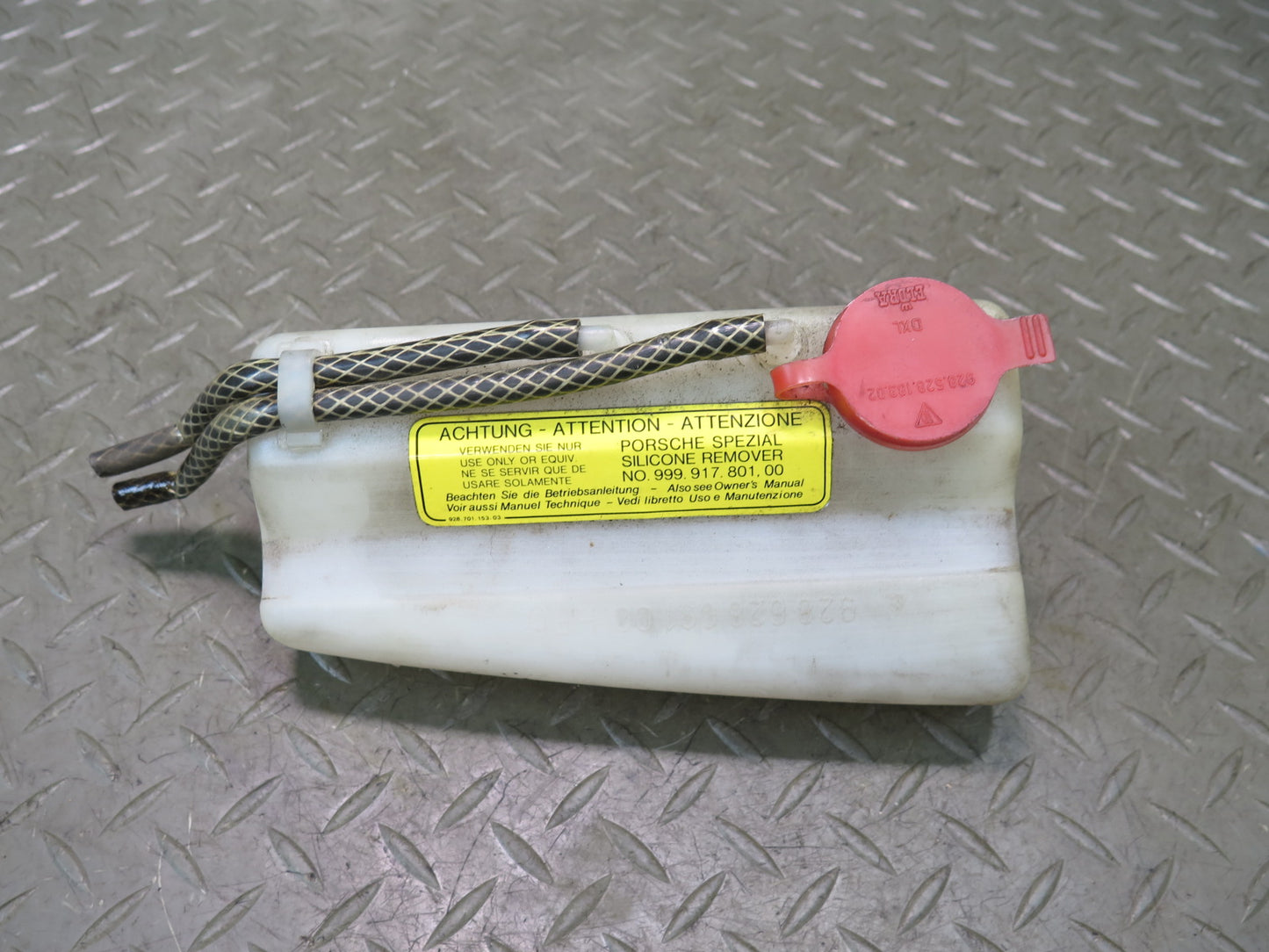 1984-1986 Porsche 928 S Windshield Washer Fluid Reservoir Tank 92862809100