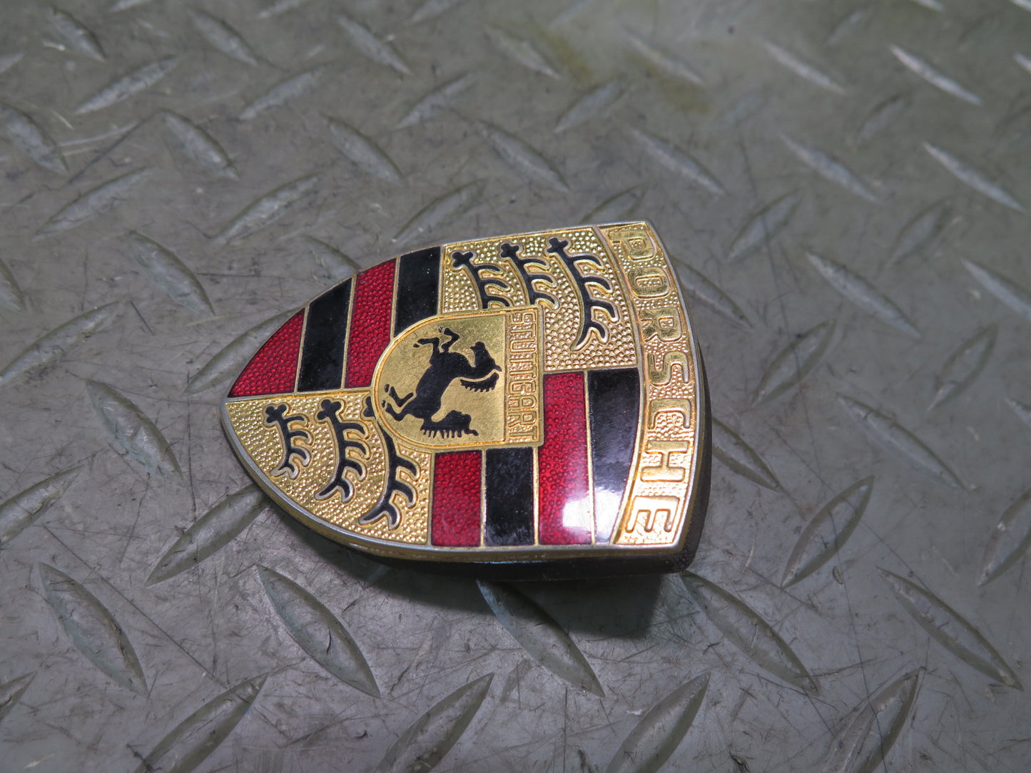 1984-1991 Porsche 928 Front Hood Emblem Logo Badge 90155921020