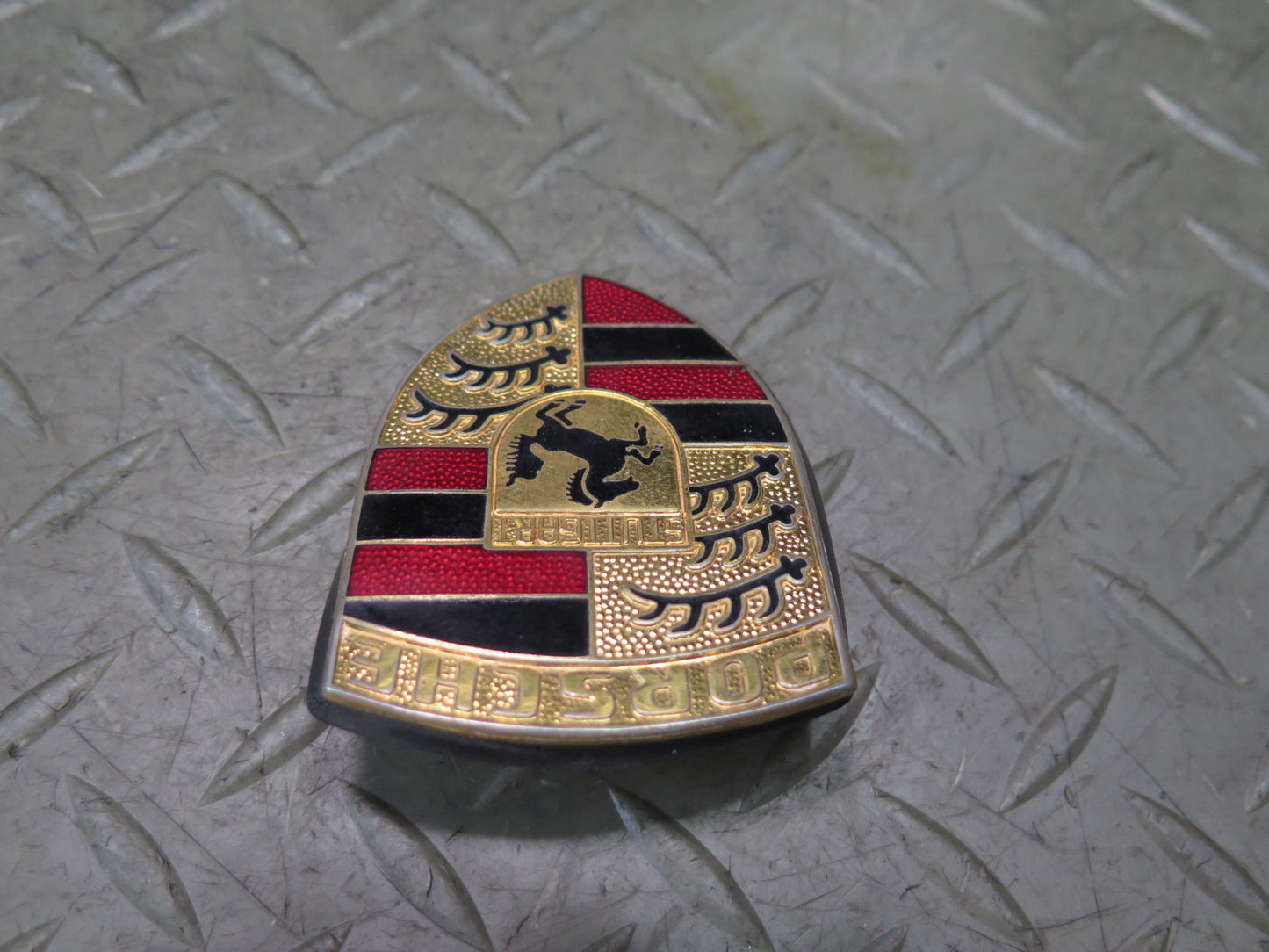 1984-1991 Porsche 928 Front Hood Emblem Logo Badge 90155921020