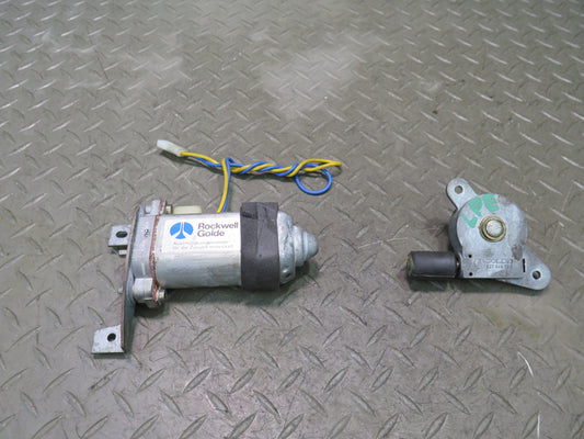 1984-1991 Porsche 928 Power Sunroof Moon Roof Window Drive Motor Set