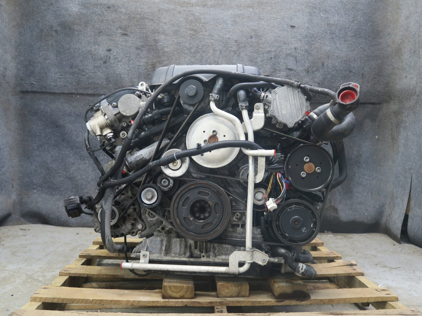 13-15 Audi 4L Q7 3.0L AWD Ctwb VIN G 5th Digit Engine Motor w Turbos 154k Miles