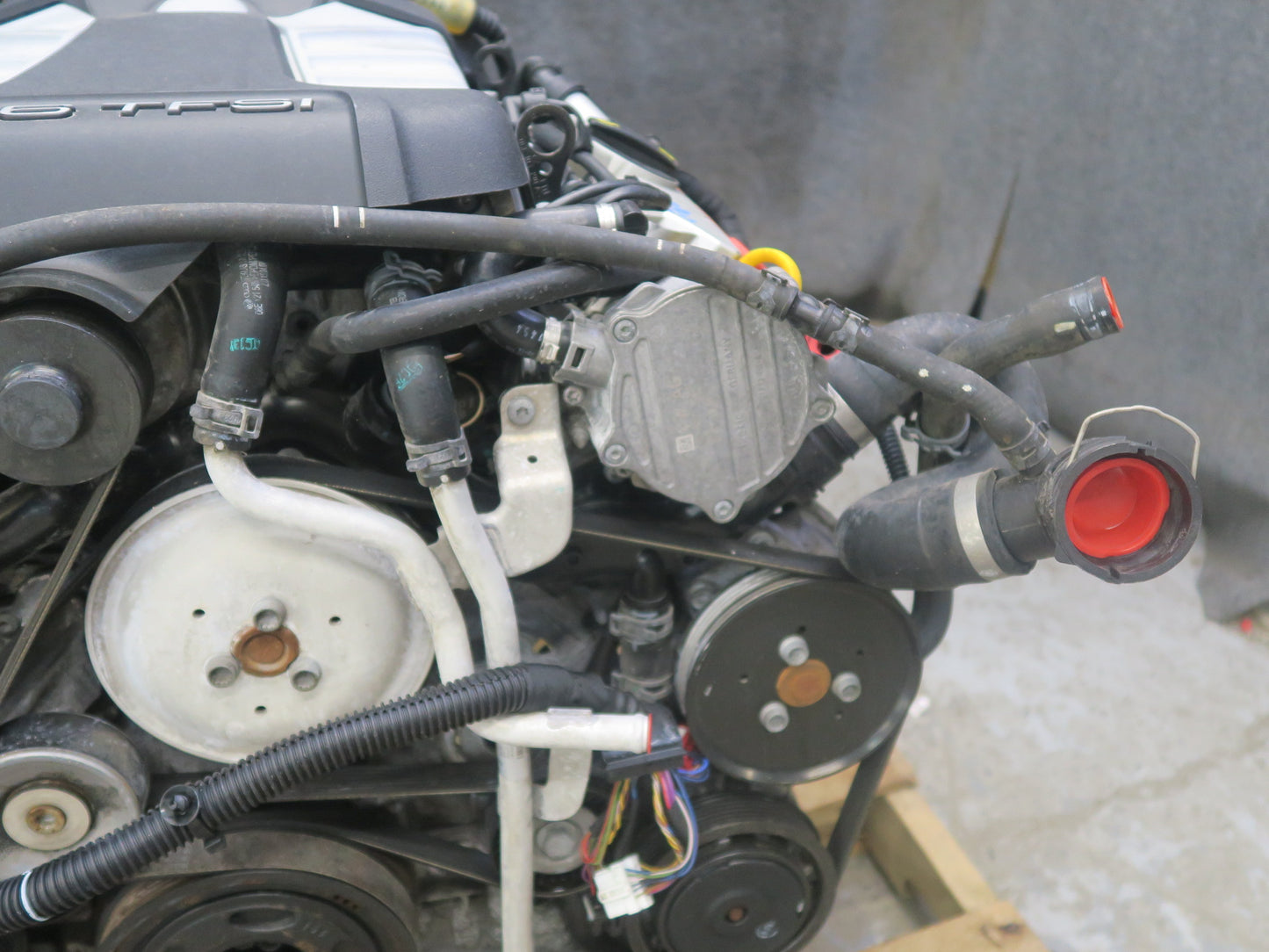 13-15 Audi 4L Q7 3.0L AWD Ctwb VIN G 5th Digit Engine Motor w Turbos 154k Miles
