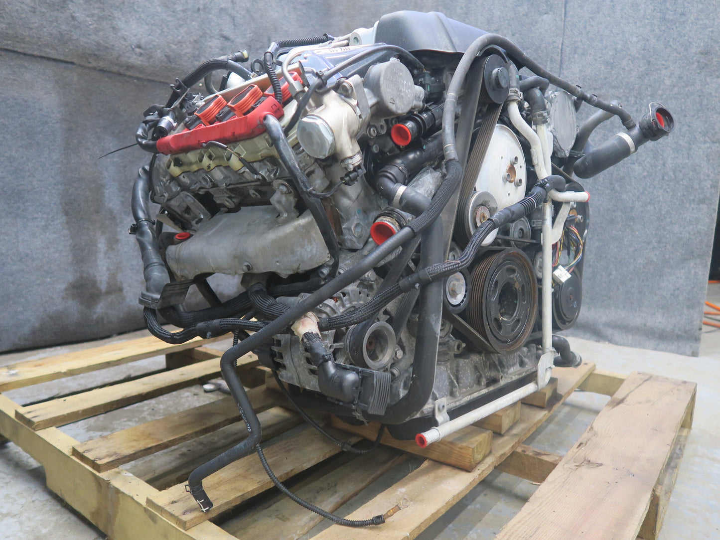 13-15 Audi 4L Q7 3.0L AWD Ctwb VIN G 5th Digit Engine Motor w Turbos 154k Miles