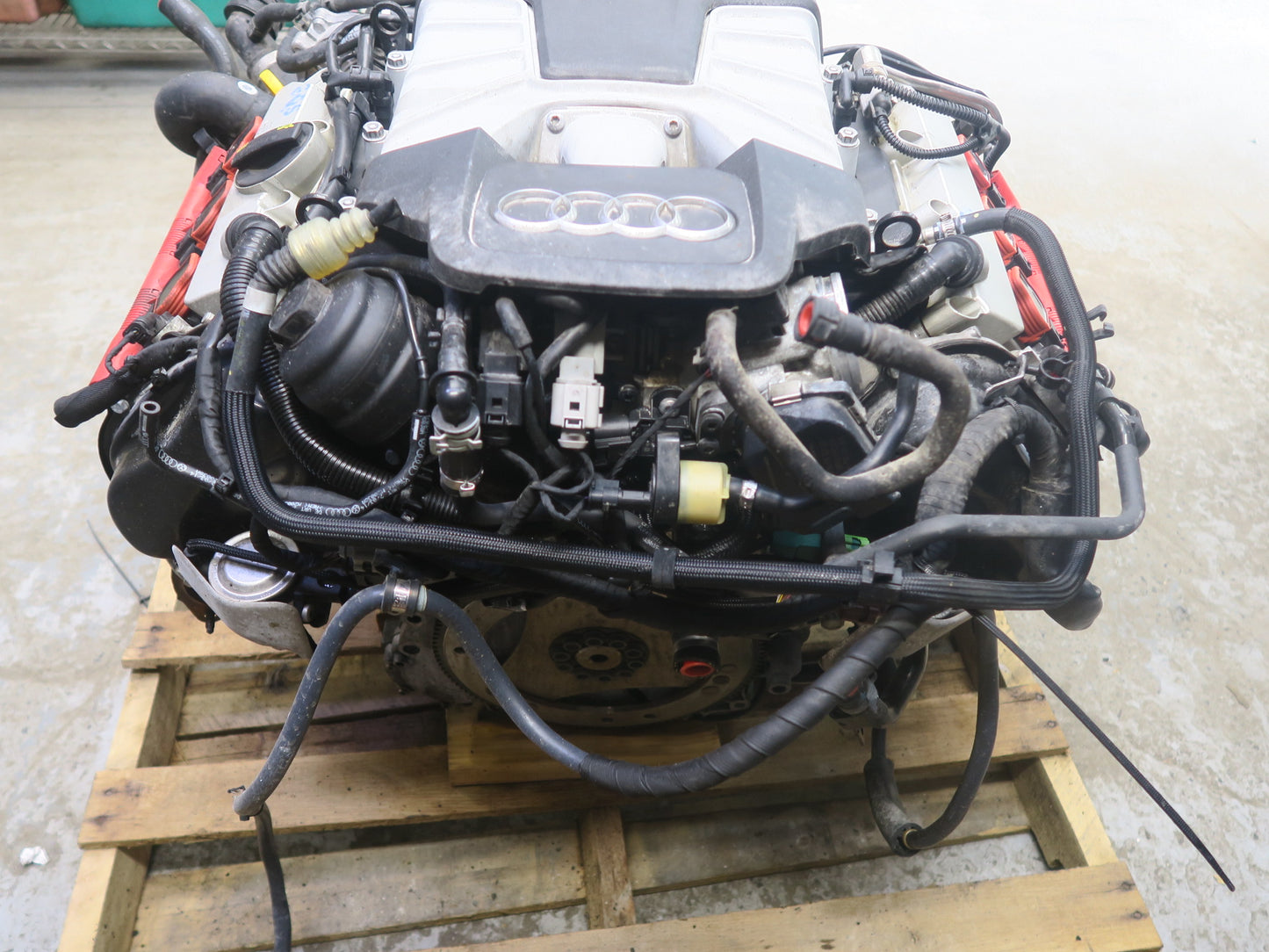 13-15 Audi 4L Q7 3.0L AWD Ctwb VIN G 5th Digit Engine Motor w Turbos 154k Miles