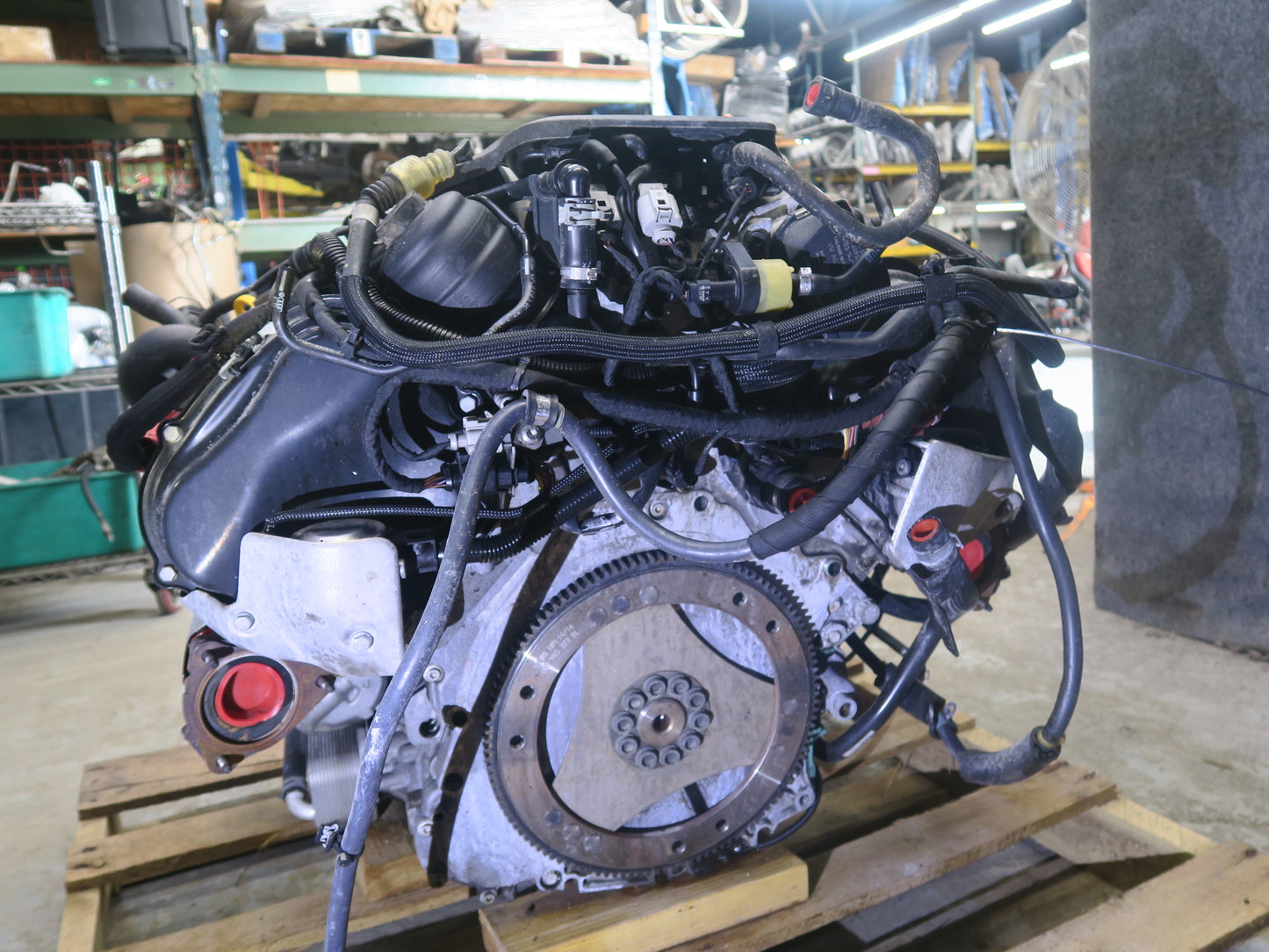 13-15 Audi 4L Q7 3.0L AWD Ctwb VIN G 5th Digit Engine Motor w Turbos 154k Miles