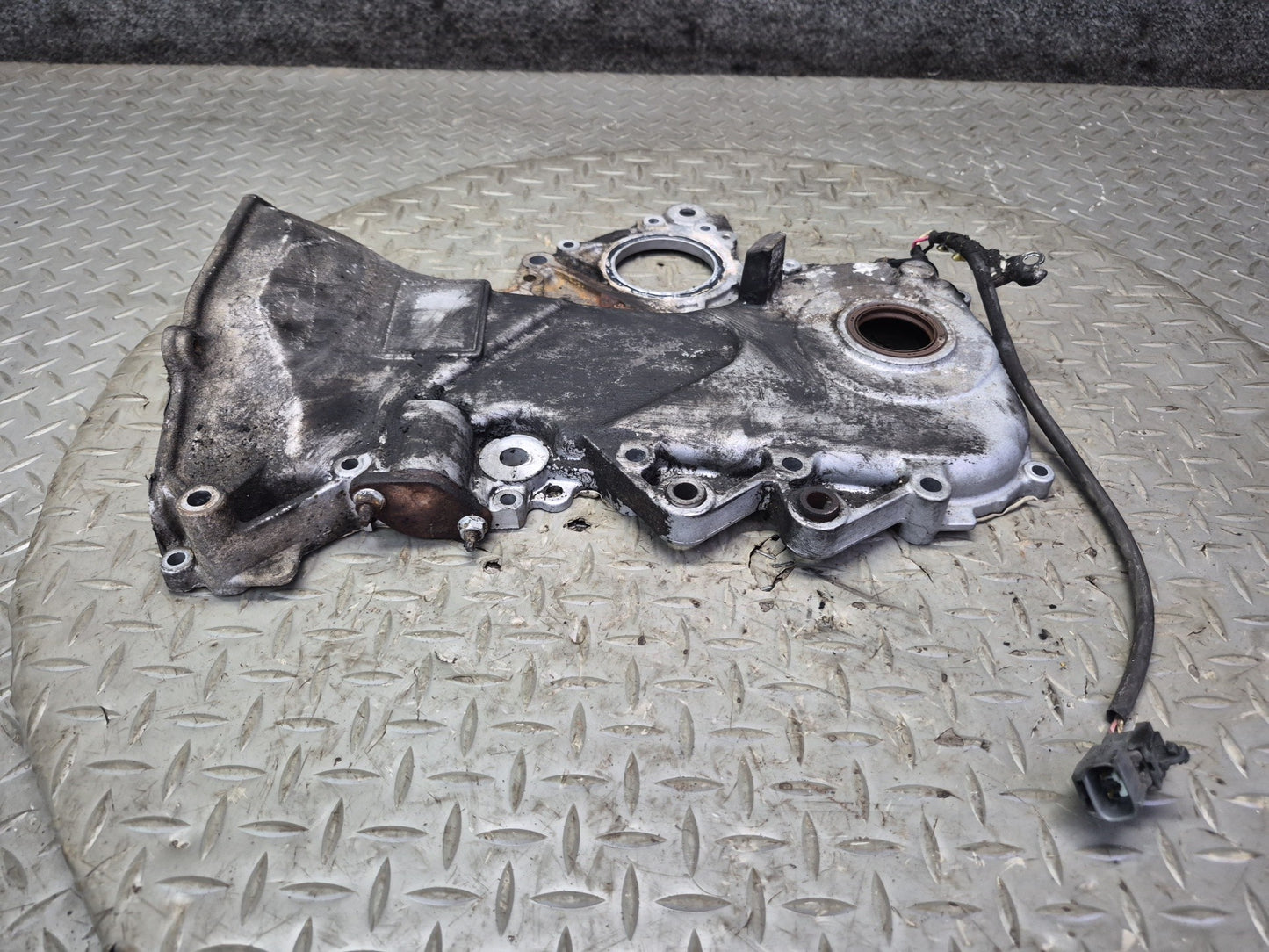 00-02 Toyota ZZW30L MR2 Spyder 1.8L 1ZZFE Engine Motor Timing Plate Cover OEM