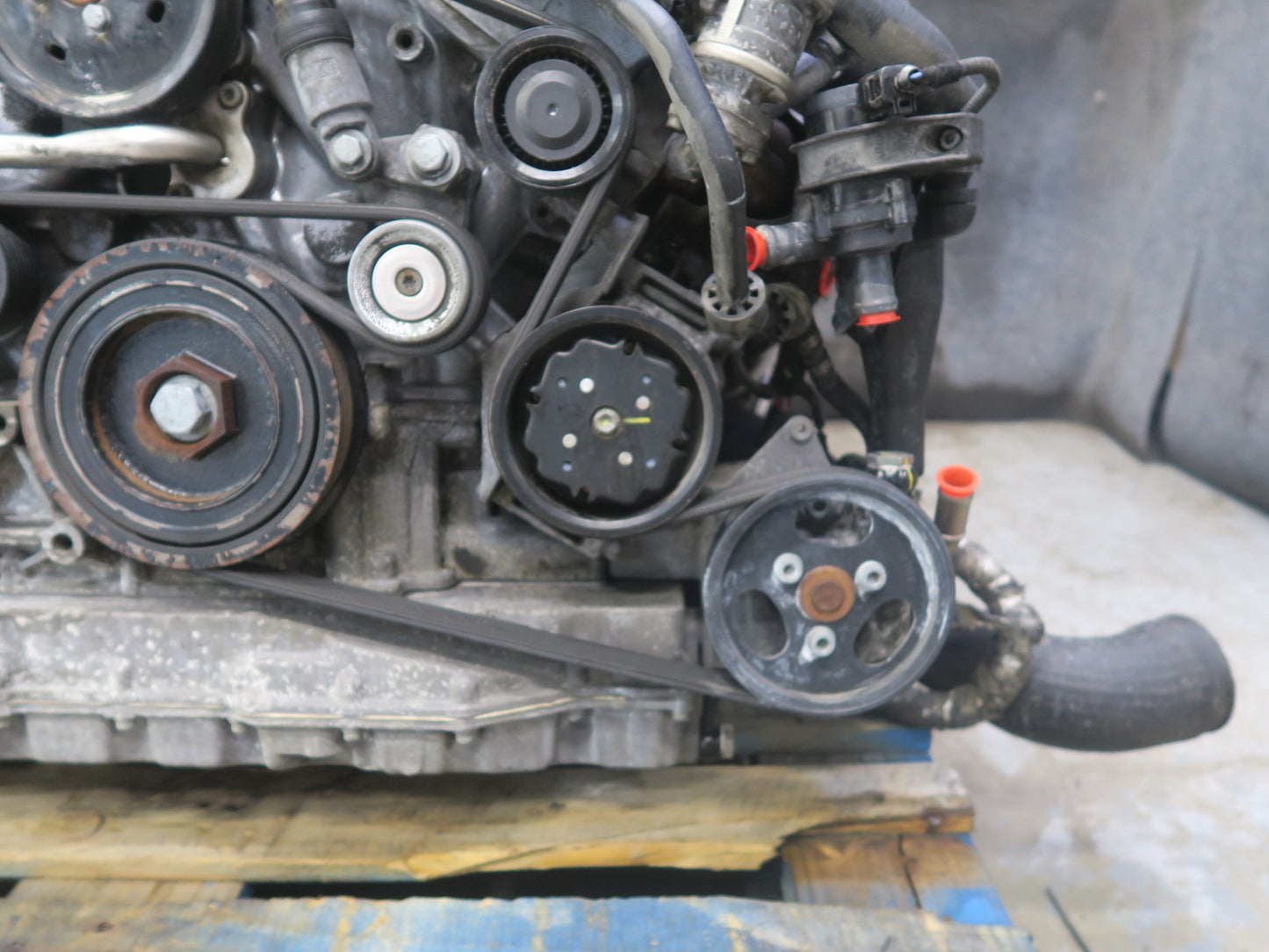 03-10 Bentley Continental AWD 6.0L BEB Complete Engine Motor w Turbos 49k Miles