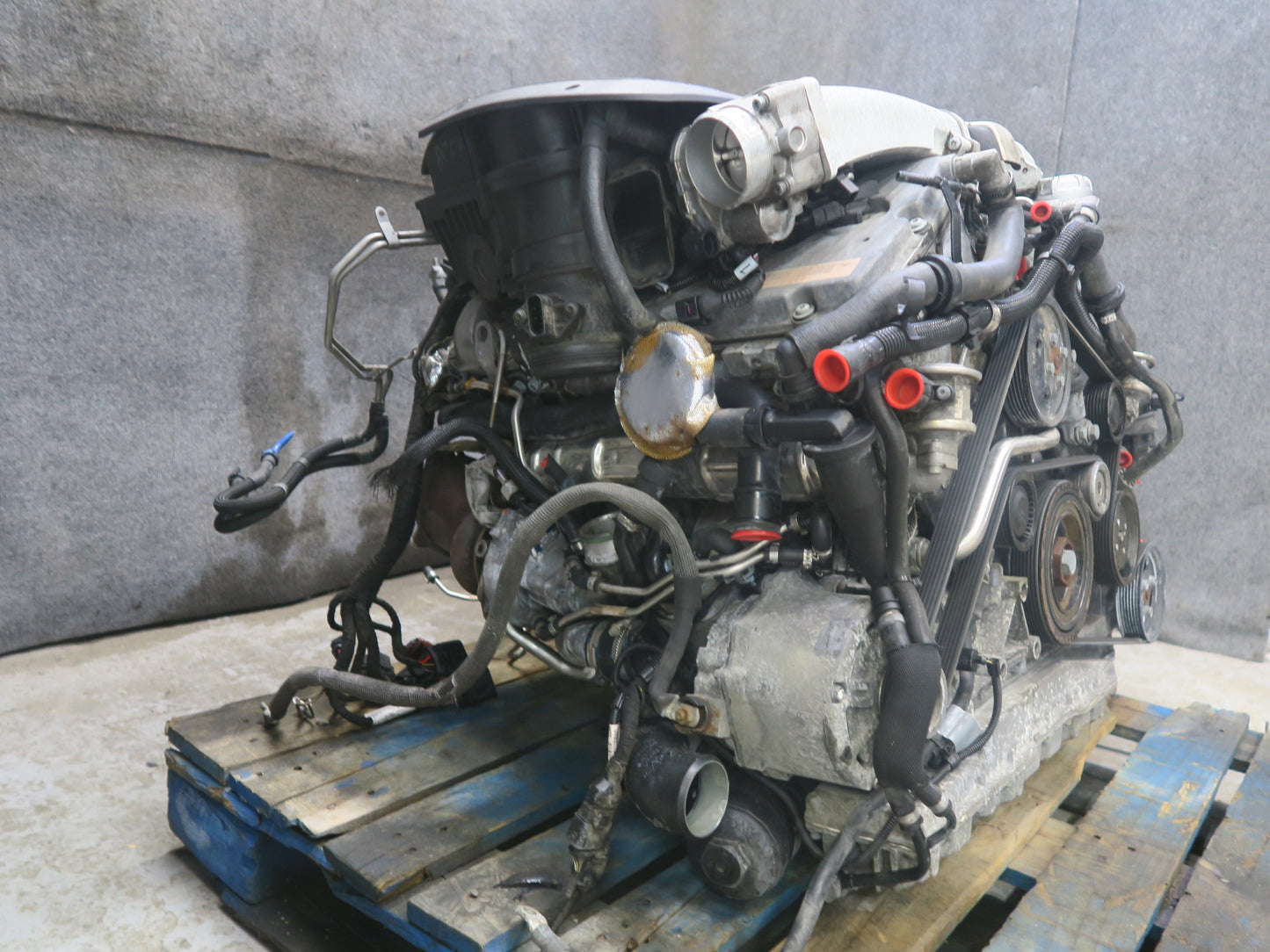 03-10 Bentley Continental AWD 6.0L BEB Complete Engine Motor w Turbos 49k Miles