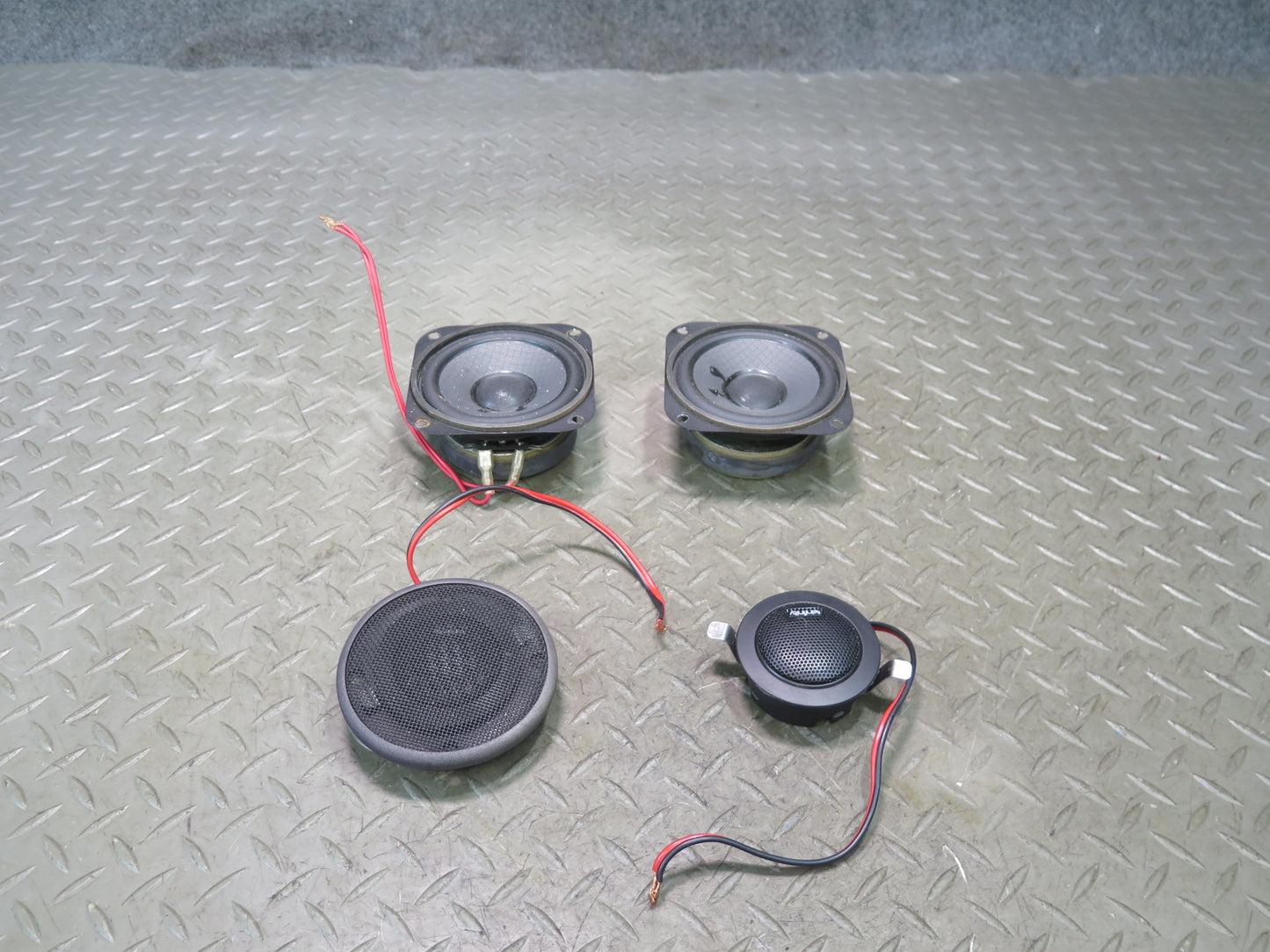 1984-1989 Porsche 928 S Left & Right Side Audio Speaker Tweeter Set of 4
