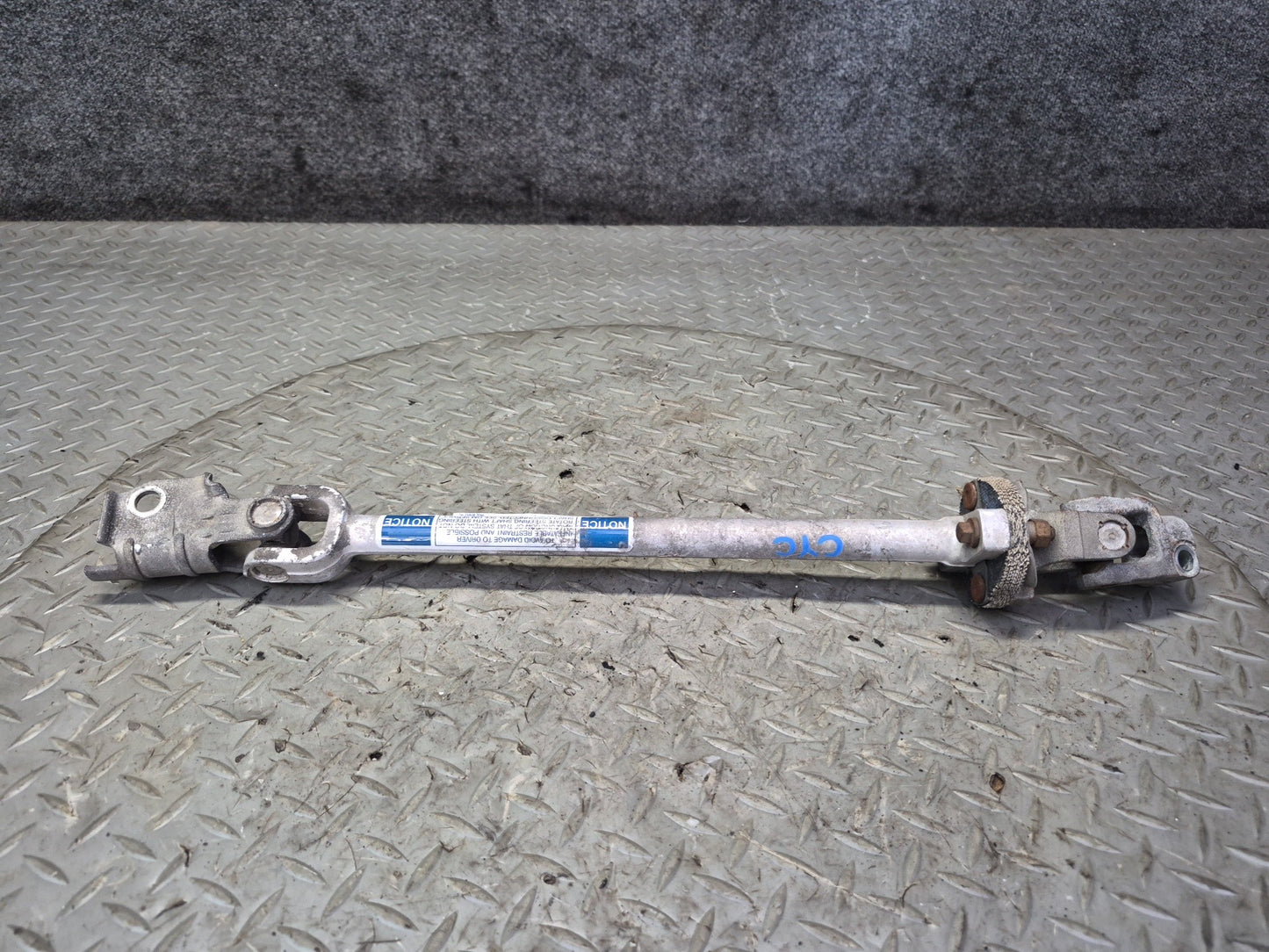 92-96 Chevrolet Corvette C4 Steering Column Coupler Intermediate Shaft OEM
