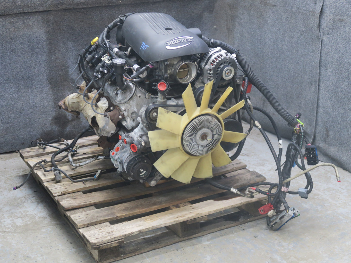 2003-2007 Hummer H2 6.0L V8 LQ4 Complete Engine Motor VIN U 8TH Digit