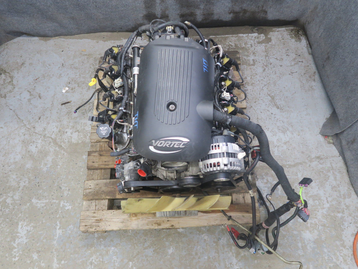 2003-2007 Hummer H2 6.0L V8 LQ4 Complete Engine Motor VIN U 8TH Digit