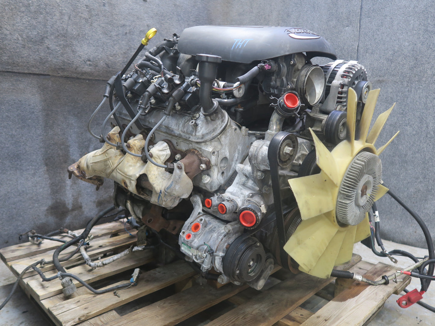 2003-2007 Hummer H2 6.0L V8 LQ4 Complete Engine Motor VIN U 8TH Digit